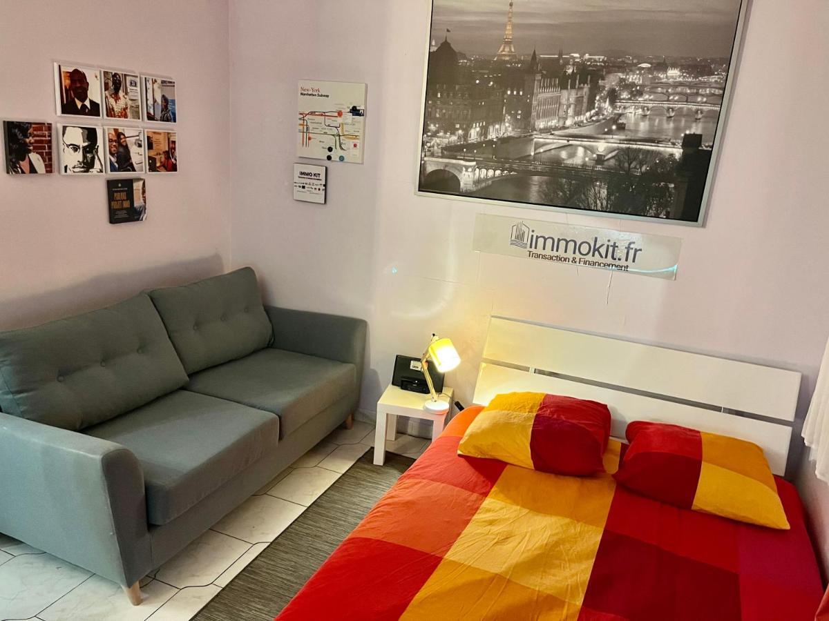 Aubervilliers Maison De Ville Pres Metro 7 By Immo Kit Bnb Esterno foto